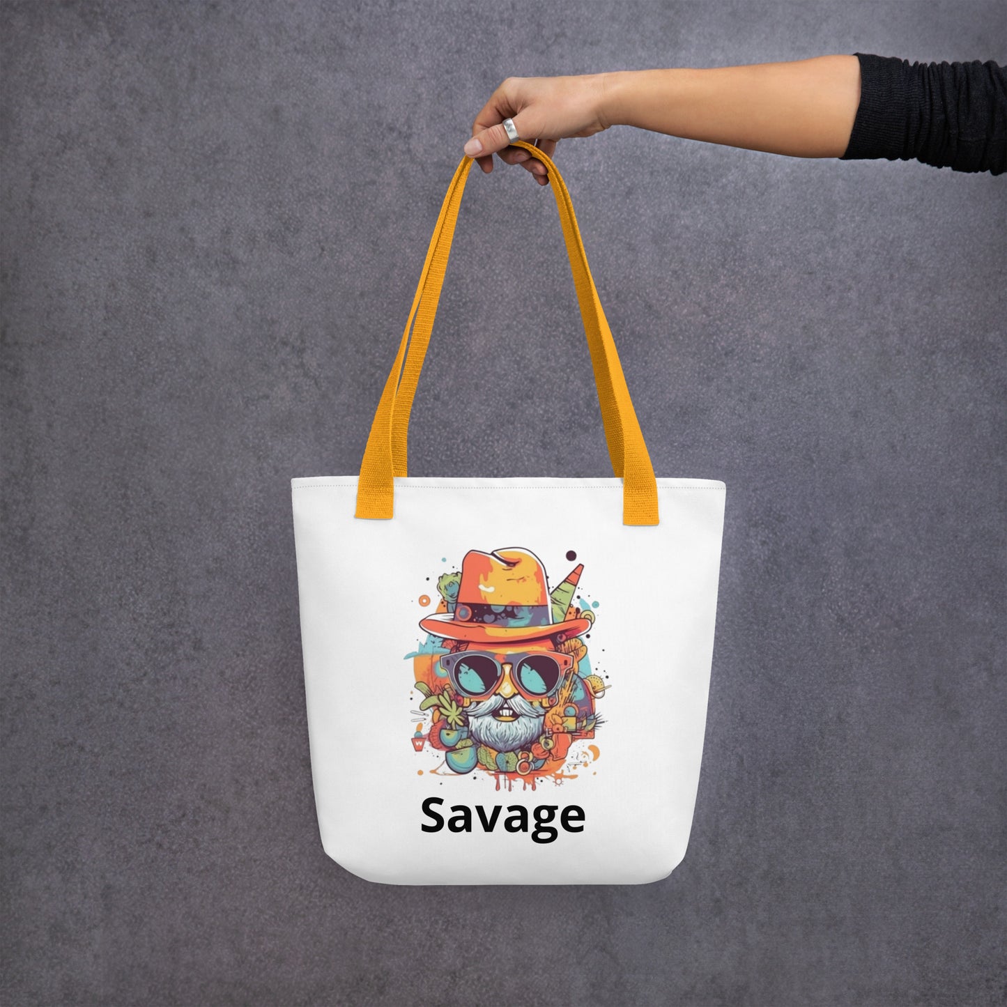 Cartoon Tote Bag: Vibrant Character Edition ATX 07