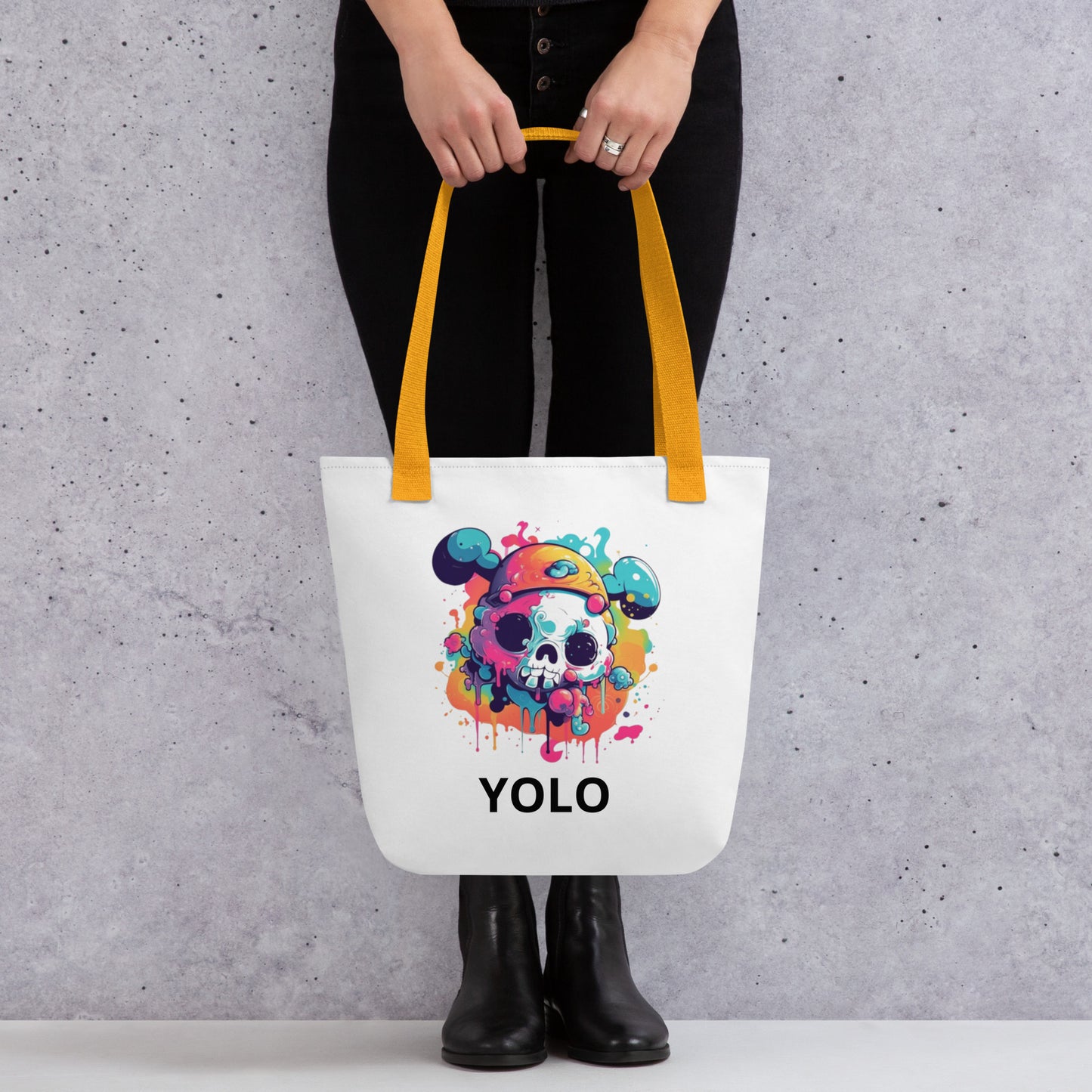 Cartoon Tote Bag: Vibrant Character Edition ATX 08